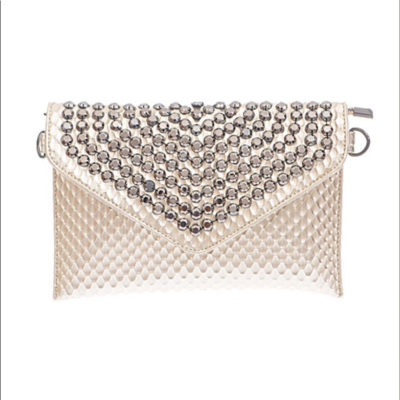 Metallic Crossbody Clutch - Picture 2 of 2